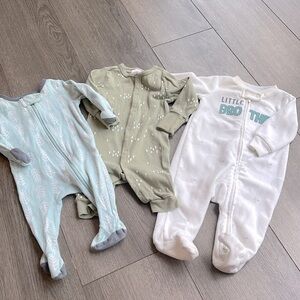 3 Pack sleeper/outfits